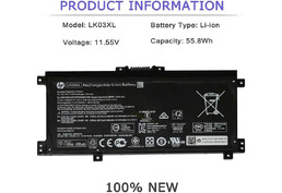 LK03XL Battery for HP Envy X360 Convertible 17-AE 17M-AE 17T-AE 17-BW 17M-BW 17-CE  Envy X360